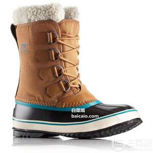 限US5.5码，Sorel 北极熊 Carnival 女士加绒加厚保暖户外雪地靴