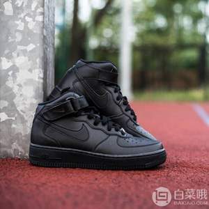 Nike 耐克 Air Force 1 Mid 空军一号 大童款经典运动鞋