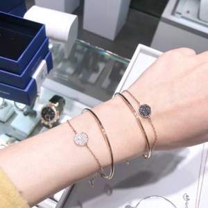 Swarovski 施華洛世奇 Ginger 二合一雙層圓環(huán)手鏈 5389044