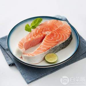 限地區(qū)，BAP認(rèn)證 美威 冷凍智利原味三文魚排 400g 2~3片裝 3件