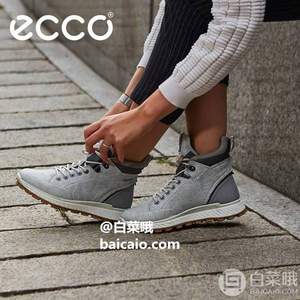 UK3.5/6码，Ecco 爱步 Exostrike突破系列 女士Hydromax®防泼水短靴