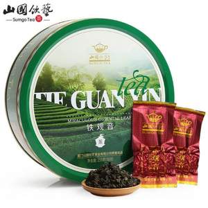 国家地理标志产品，山国饮艺 安溪浓香铁观音茶叶礼盒装250g