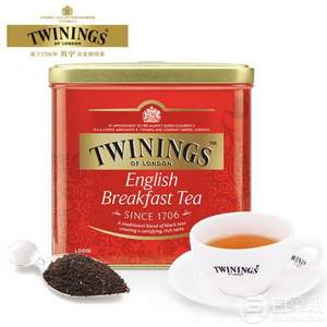 波兰进口 Twinings 川宁 英国早餐红茶 500g  