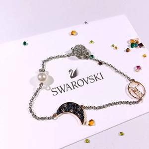 Swarovski 施華洛世奇 藍(lán)色珍珠星月手鏈*3件 5490934 837.9元包稅包郵