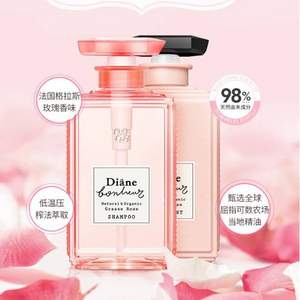 Diane Bonheur 日本黛絲恩·柏娜露 玫瑰香洗護(hù)套裝（洗發(fā)水500ml+護(hù)發(fā)素500ml） 