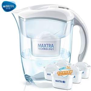 BRITA 碧然德 Elemaris 探索者系列 濾水壺3.5L+濾芯5個