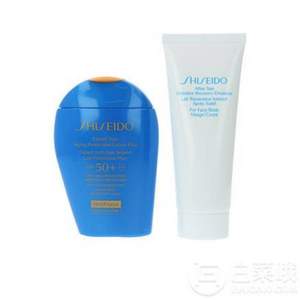 Shiseido 資生堂 新艷陽 SPF50 夏臻效水動力防護(hù)乳100ml+曬后修復(fù)乳75ml €28.7