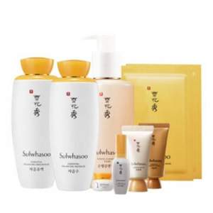 雙11預售，Sulwhasoo 雪花秀 滋盈激活9件套裝（水125ml+乳125ml+潔面200ml+贈品6件）