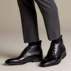 41.5碼，Clarks 其樂(lè)  Gilman Rise 男士系帶短靴