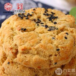 中華老字號，天生園 傳統(tǒng)桃酥餅 500g*2 