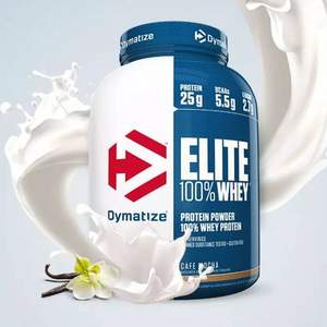 Dymatize 狄马泰斯 Elite 精英乳清蛋白粉 香草味/咖啡摩卡味 5磅