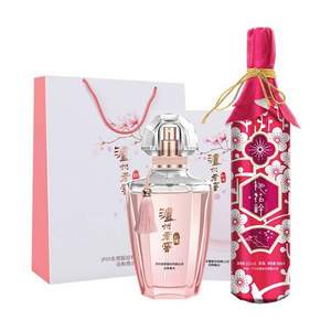 雙11預(yù)售，瀘州老窖 2018桃花醉 紅瓶500ml+瀘州老窖香水30ml