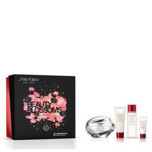 SHISEIDO 資生堂 新版百優(yōu)流金面霜套裝（面霜50ml+爽膚水30ml+潔面15ml+精華5ml）