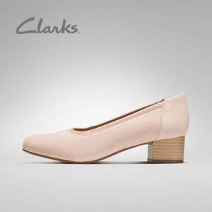 Clarks 其乐 Chartli Fame 复古英伦粗跟单鞋 限尺码