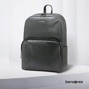雙11預(yù)售， Samsonite 新秀麗 TN3003 男士皮革雙肩包