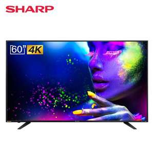 Sharp 夏普 60A2UM 60英寸 4K超高清智能液晶电视+赠HT-SB115 蓝牙音箱