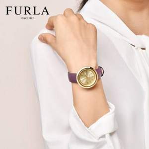 再降￥100！Furla 芙拉 Valentina系列 女士简约石英手表 3色 送首饰三件套