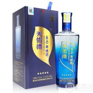 天佑德 青稞酒 五星生態(tài) 52度 清香型白酒 500ml