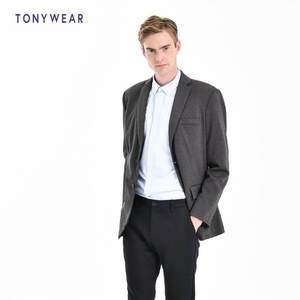 TONY WEAR 汤尼威尔 2019秋冬上新男士商务休闲修身西服 2色