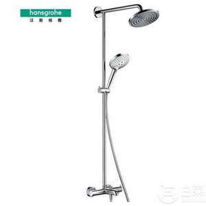 Hansgrohe 汉斯格雅 27116000 双飞雨180 恒温花洒套装