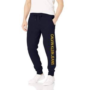 Calvin Klein 卡爾文·克萊恩 Monogram Logo 男士印花針織運動長褲