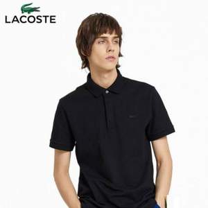 M码，Lacoste 法国鳄鱼 PH5522 男士短袖POLO衫 