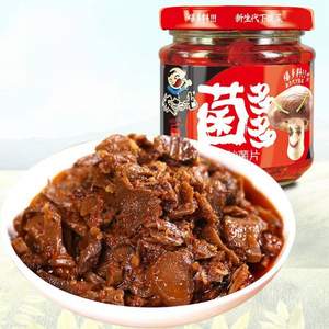 凑单品、限地区，饭扫光 爆炒菌片下饭菜 158g*6件