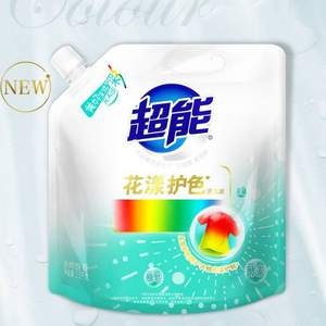 超能 花漾護(hù)色洗衣液 2.5kg *7件