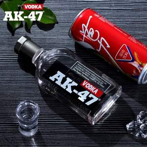 AK-47 伏特加150ml瓶 送芭力饮料1罐