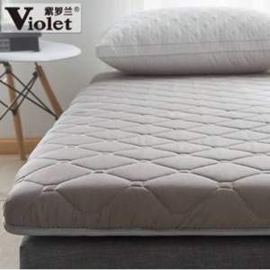 紫罗兰 60S全棉贡缎软垫加厚床垫 多规格