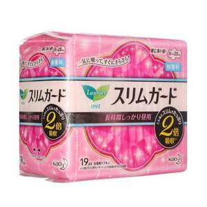 日本進(jìn)口，花王 樂而雅 S系列 絲薄瞬吸 日用衛(wèi)生巾 25cm*19片*6件