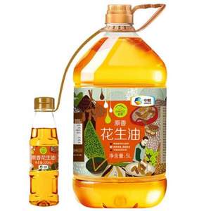 中糧初萃 一級(jí)原香 壓榨花生油5L+220mL 2件