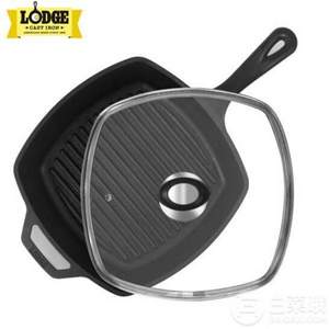Lodge 洛奇 平底鑄鐵煎鍋（約27cm） L8SGP3