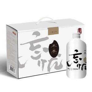 MIK 米客 限定款桂花米酒礼盒350ml*3瓶 