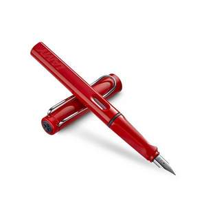  LAMY 凌美 Safari 狩獵者 F尖鋼筆  3支裝 （德古拉紅）
