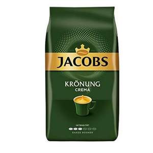 单件免邮，Jacobs 雅各布斯 Krönung Crema 皇冠 咖啡豆1000g