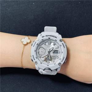 CASIO 卡西歐 GA-2000S-7AER 男士復(fù)古多功能防水 石英手表 