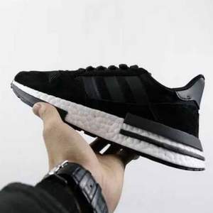 adidas Originals 阿迪达斯 三叶草 ZX500 RM Boost 黑武士运动鞋