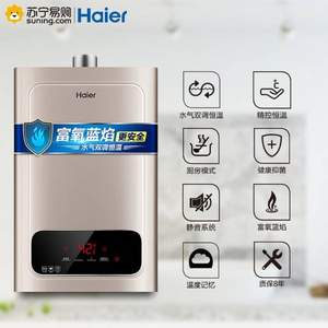 限地区，Haier 海尔 SQ25-13WD5(12T) 13升 燃气热水器