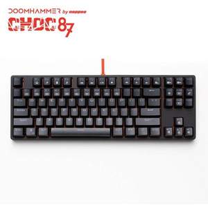 Noppoo CHOC 87键 单光版机械键盘（Cherry轴）