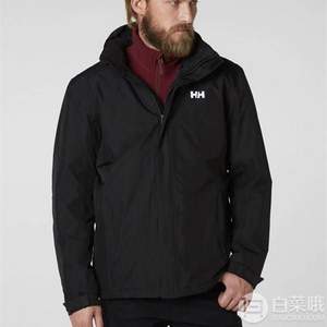 S码，Helly Hansen 哈里汉森 Dubliner 男士防水保暖夹克