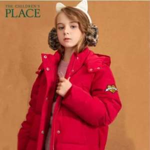 北美童装TOP品牌，The Children's Place  中大童连帽加厚羽绒服（100~160码） 2色