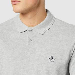 Original Penguin 企鵝牌 男士純棉長袖Polo衫 M碼