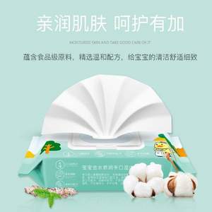 寶寶金水 嬰兒濕巾 80抽*5包