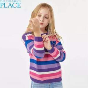 北美童装TOP品牌，The Children's Place 2019新款女童保暖毛衣针织衫