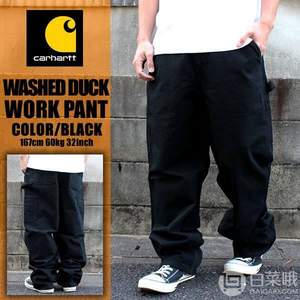 Carhartt Washed Duck 男士工装长裤 B11