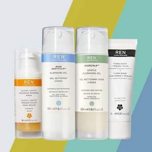 純凈有機護膚， REN 玫瑰潔面啫喱等護膚產(chǎn)品