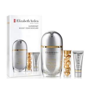 <span>白菜！</span>买三免一+额外7折，Elizabeth Arden 伊丽莎白·雅顿  Superstart套装 小银蛋精华30ml+橘灿精华5ml+金胶7粒