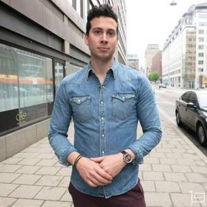 Levi's 李維斯 Barstow系列 男士牛仔襯衣