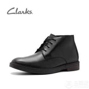 19新款，Clarks 其乐 Paulson Mid 男士经典英伦休闲短靴 